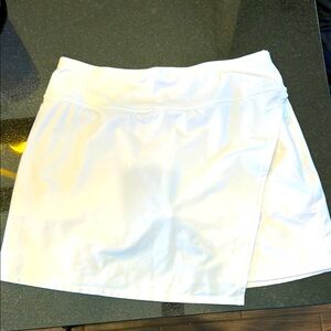 White‎ Wrap Skort